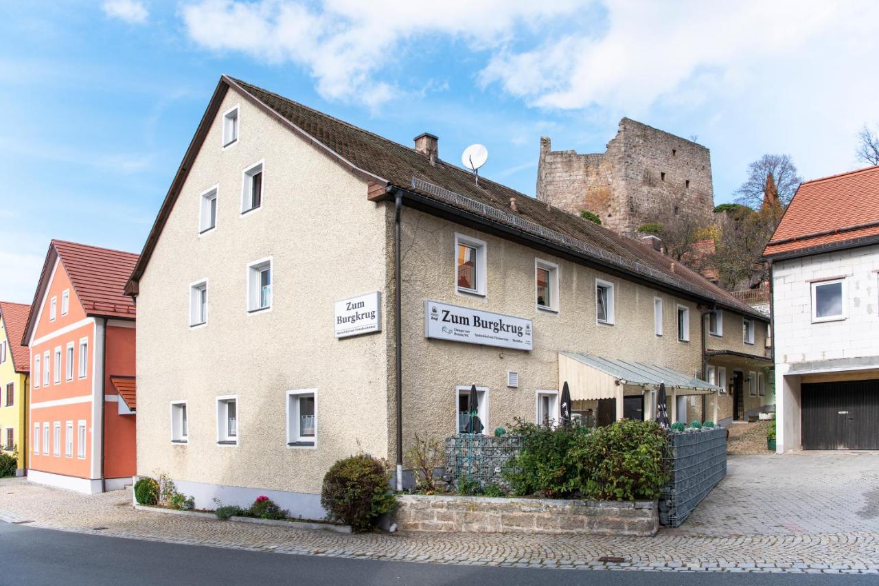 Gasthof Zum Burgkrug Leuchtenberg Esterno foto